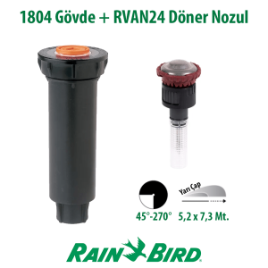 Rain Bird RVAN24 Döner Nozul Açı Ayarlı 5